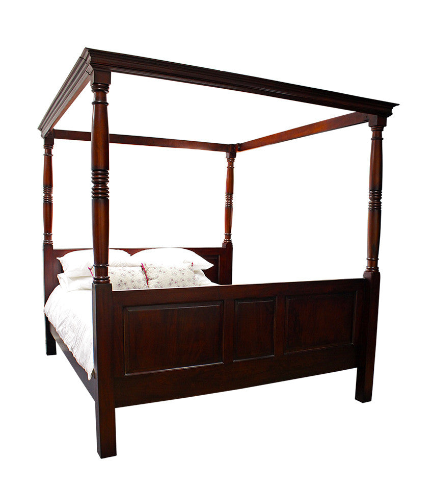 Queen Size - Jacobian Four Poster Bed