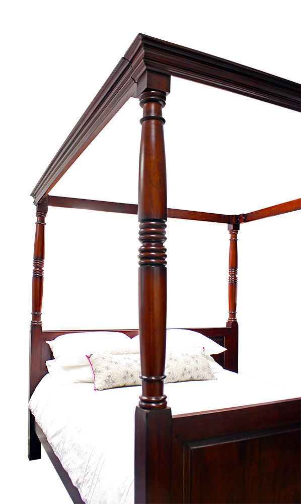 Queen Size - Jacobian Four Poster Bed
